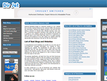 Tablet Screenshot of dirjet.com